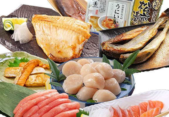 北海道の海鮮9点詰め合わせ